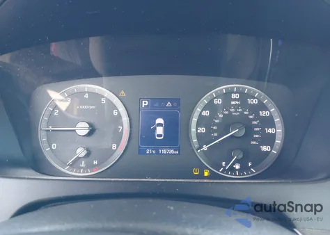 2017 Hyundai Sonata Se z USA, uszkodzony, nr VIN 5NPE24AF5HH489259